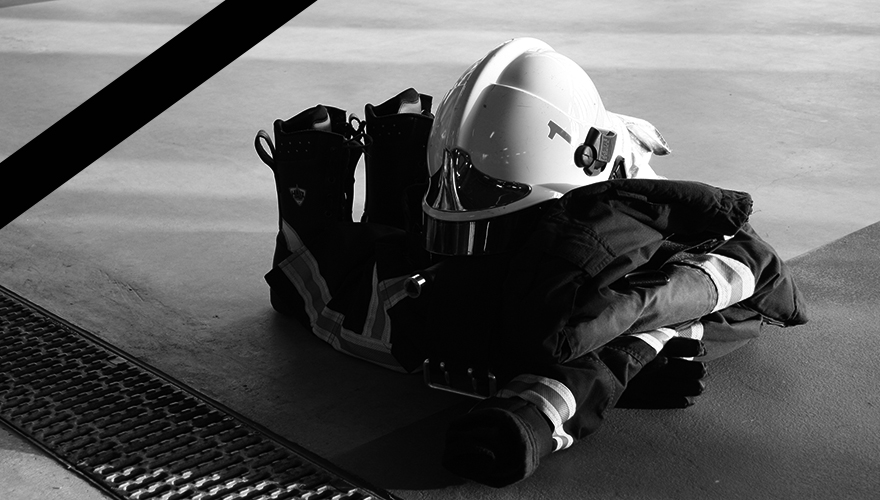 Trauermotiv Feuerwehr