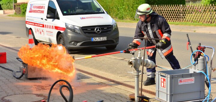 Brandschutz und Feuerlöscher Tag