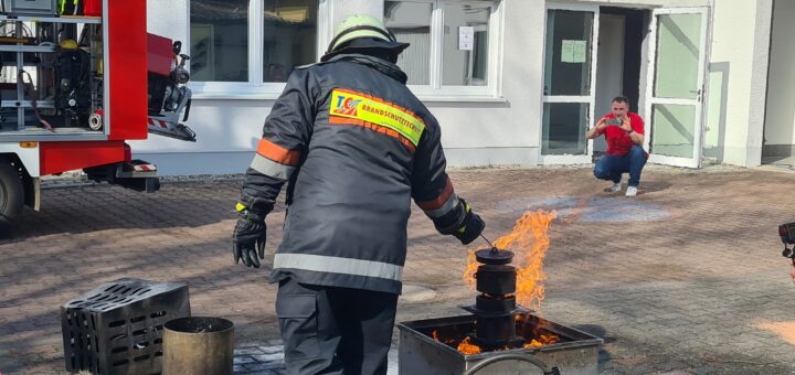 Fettbrand Simulation